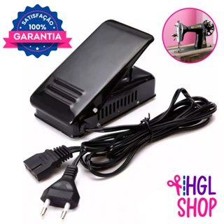 Pedal Controlador Velocidade Motor p/ Máquina de Costura Doméstica em Oferta na Shopee