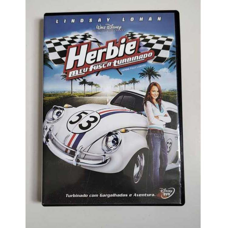 Herbie: Meu Fusca Turbinado" ("Herbie: Fully Loaded") – DVD Disney