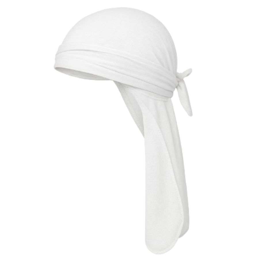 Bandana Durag Dureg Waves Branca Hip Hop Rap Trap