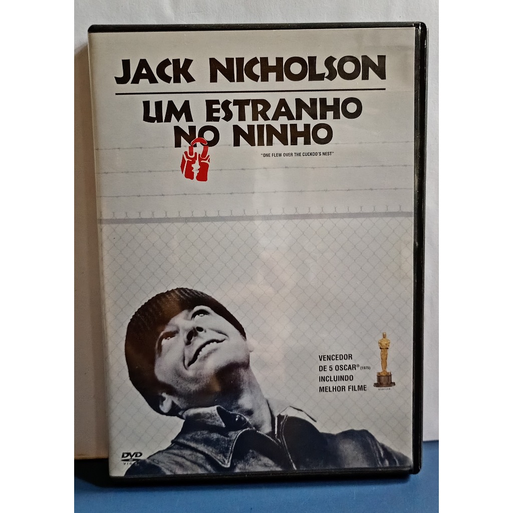 Um Estranho No Ninho - Jack Nicholson, Louise Fletcher - DVD Dual Layer Original
