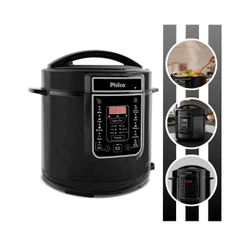 Panela De Pressão Digital Ppp01p 1000w Preto Philco
