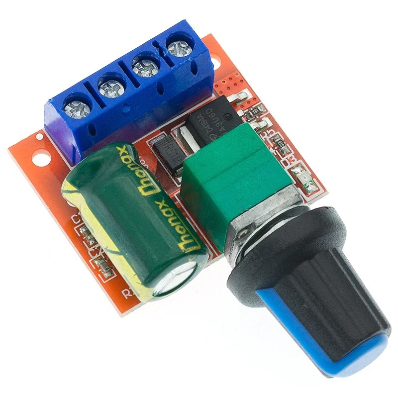 Dimmer 3~35v 5a 90w Pwm Controle Velocidade Motor Fita Led Arduino Robótica