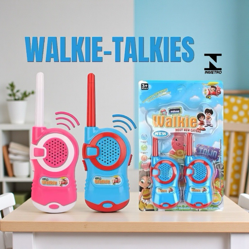 Walkie Takie Radio Comunicador Infantil De Brinquedo em Oferta na Shopee