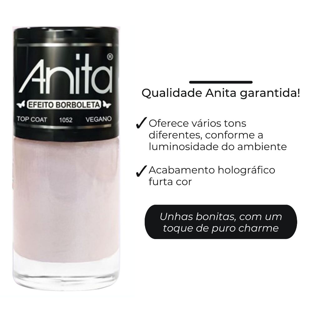Esmaltes Anita Efeito Borboleta + Paisagem Lunar Furta Cor Esmalte Atacado — imagem 2 de 2
