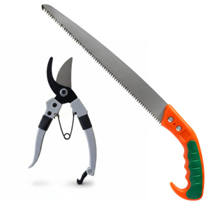 Kit Serrote de Poda 40cm Pro e Tesoura de Poda Pro Line Tesoura Super Afiada para Jardinagem em Oferta na Shopee