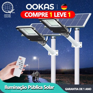 OOKAS Luminária 150000W luz Solar LED Postes De Iluminação Extragrandes À Prova D'água IP67 Para Iso Externo em Oferta na Shopee