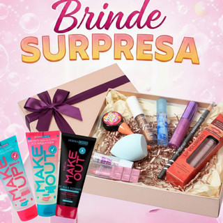 Surpresa, Lip Gloss Tint Esponjas e Lapis de Sobrancelha , Um item Sortidos