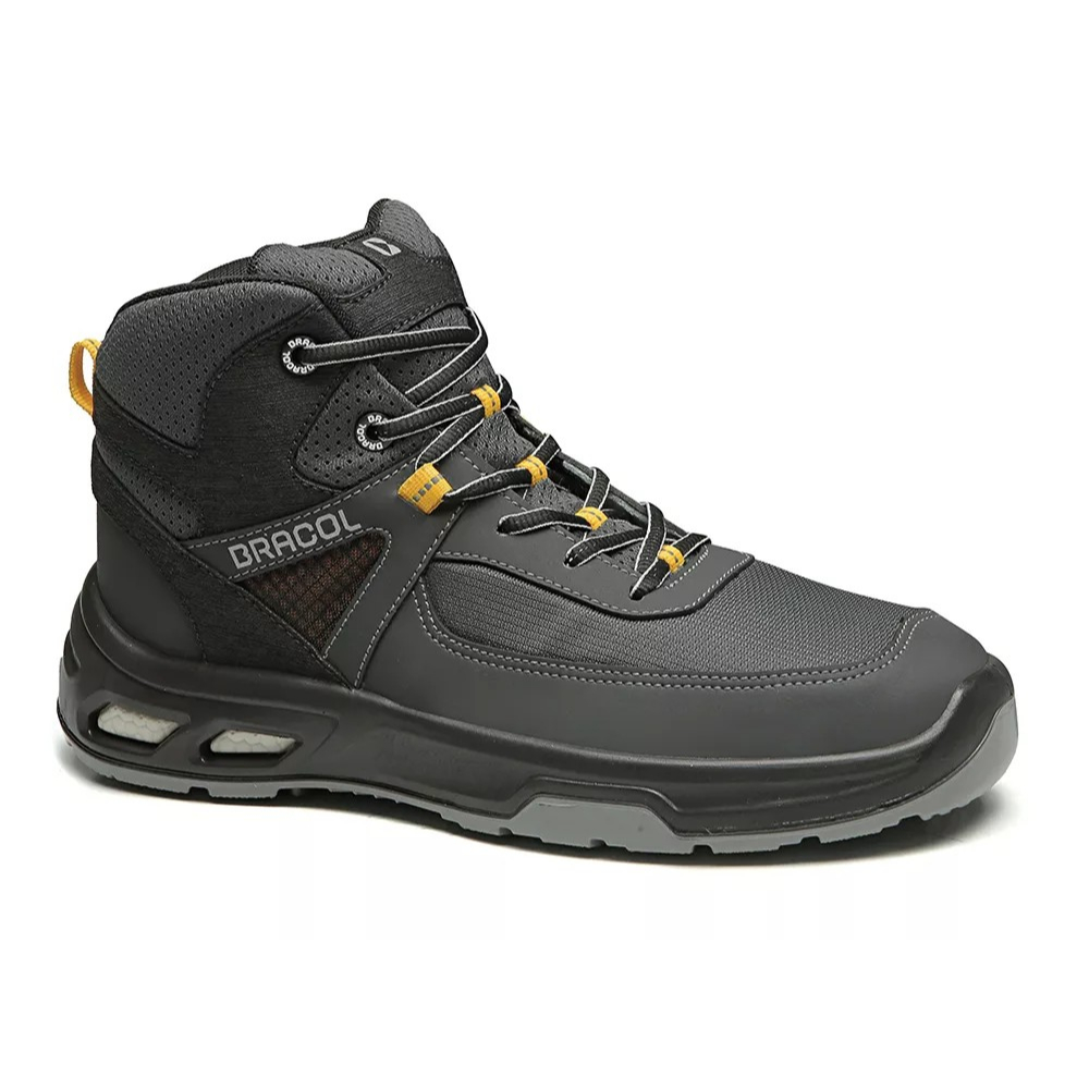 Bota Botina CA 48397 Detroit Ultra Bhrm Bracol Cinza 43040989 3023bhrm4700ll Calçado Segurança Coturno Epi Unisex