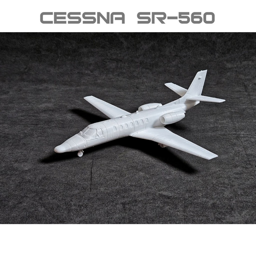 Avião Cessna SR-560 Escala 1:72 1:48 Maquete Plastimodelo