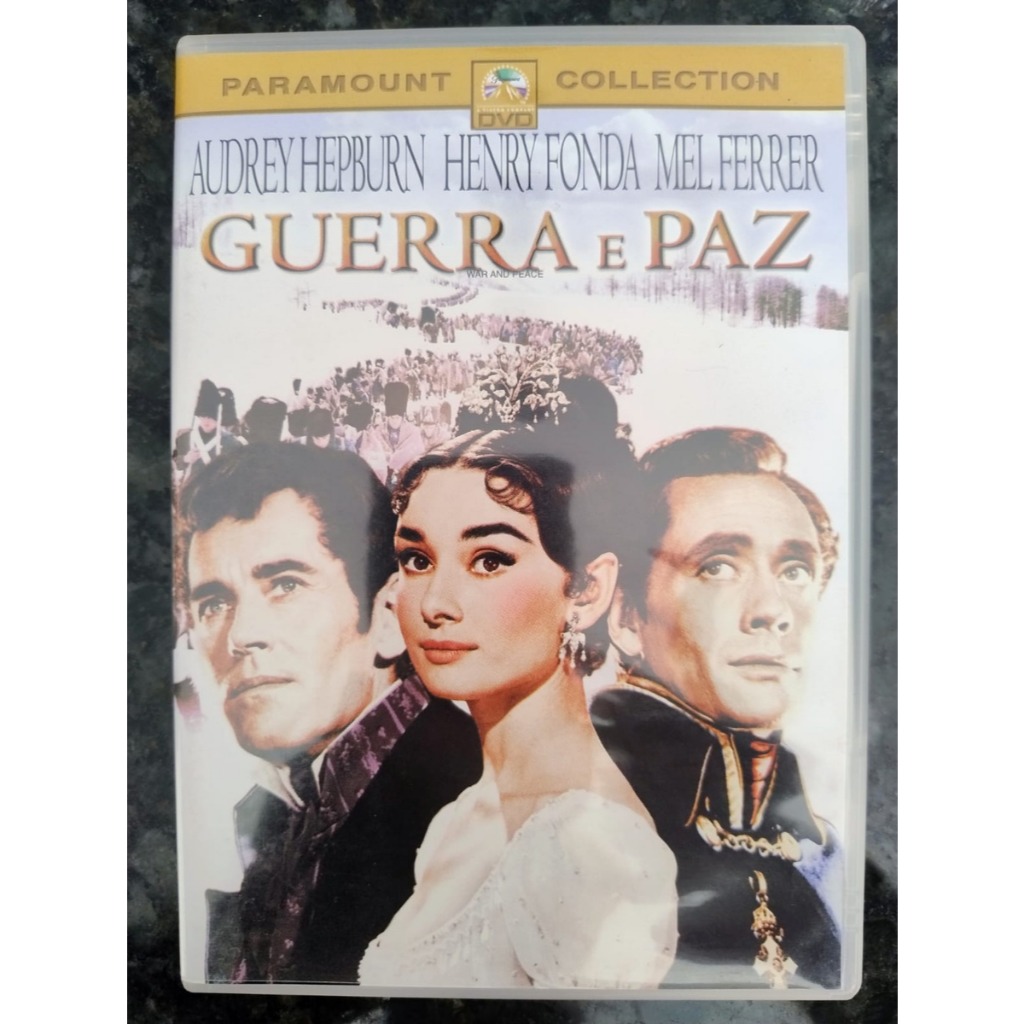 DVD Filme Guerra E Paz (King Vidor)