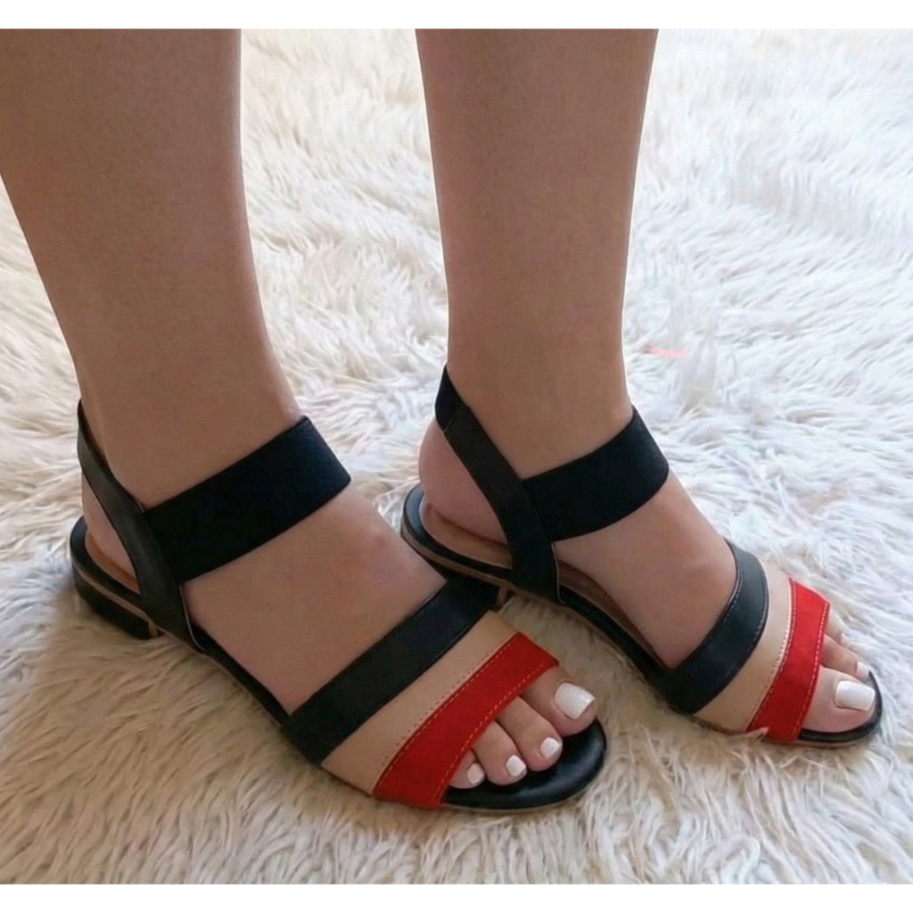 Sandalia Rasteirinha Rateira Amarraçao Feminina- Amanda em Oferta na Shopee