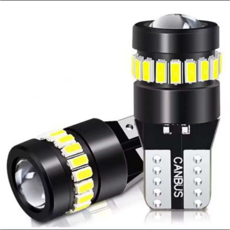 Par Lâmpadas Led Pingo T10 Projetor 37 Leds Canbus Forte 8w em Oferta na Shopee