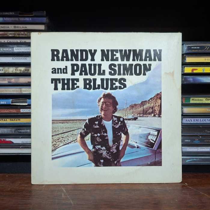 LP VINIL COMPACTO RANDY NEWMAN AND PAUL SIMON - THE BLUES 1983