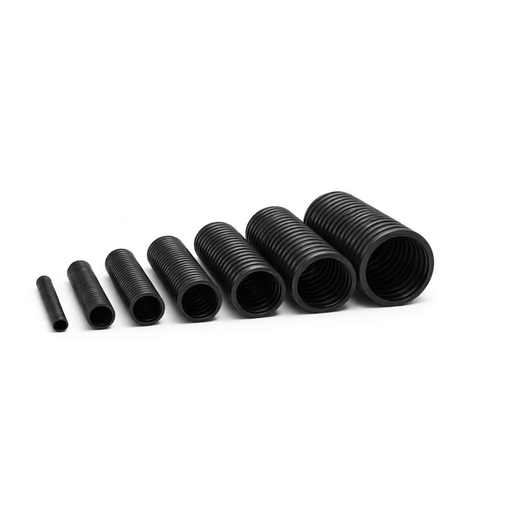 5 Metros Espaguete corrugado conduíte automotivo organizador fio 4,5mm / 7,5mm / 9,5mm - MEDIDAS FINAS em Oferta na Shopee