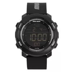 RELÓGIO MORMAII MASCULINO PRETO DIGITAL MO0705AA/8C