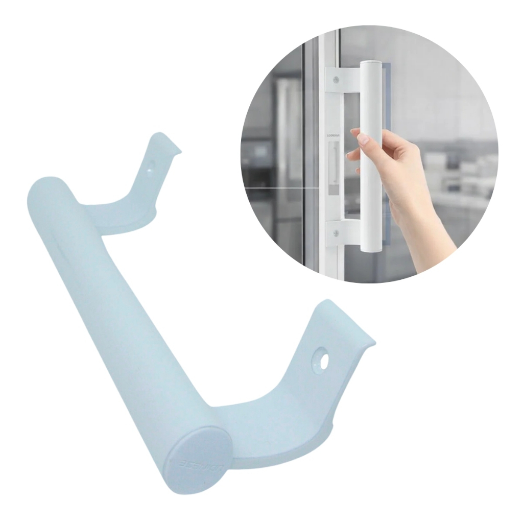 Puxador De Alumínio Porta Sacada Portão Linea 166mm Udinese Branco