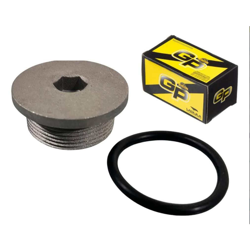 Tampa 32mm Parafuso Bojão Lateral Esquerda Cg 150 Com Anel