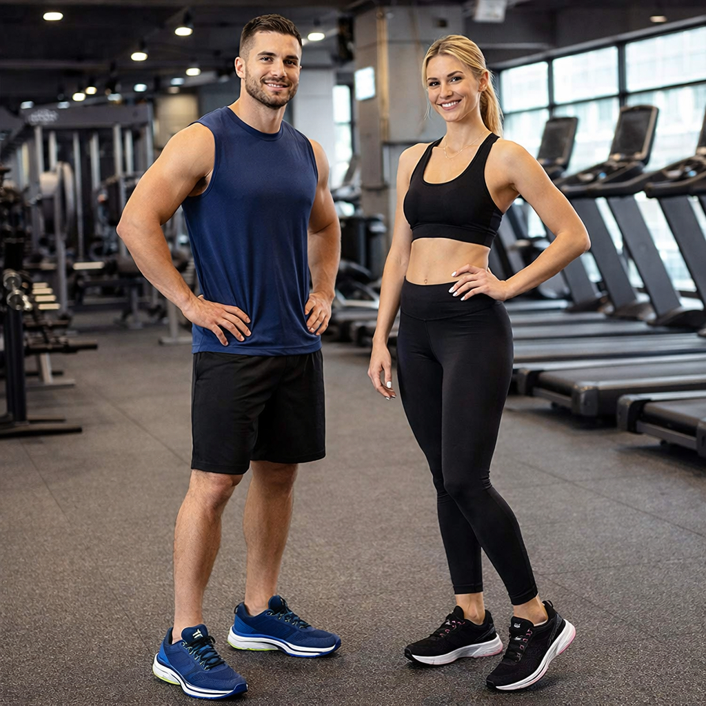 Kit 2 Tênis Esportivo Y2 Ultra Masculino Feminino Confortável Durabilidade Premium Academia Caminhada Promoção 2026