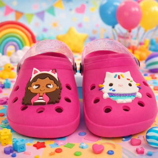 Sandália Infantil Menina Turma Da Gabby Personagens Gatinho Delicada Macia Antiderrapante Promoção em Oferta na Shopee