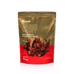 Whey Protein Concentrado 1kg Chocolate Suplemento Proteico Para Ganho de Massa e Recuperação Muscular