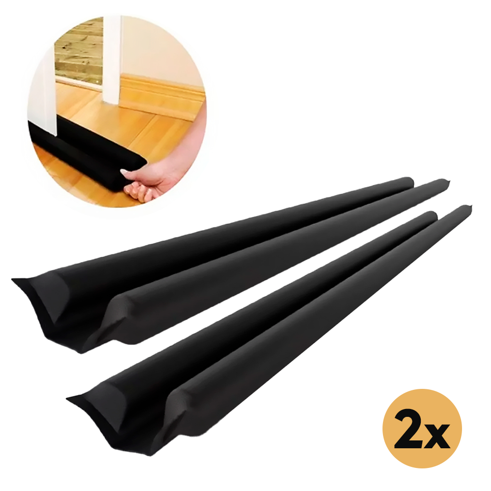 Veda Porta Duplo Protetor Inferior Contra Poeira e Corrente de Ar 2 Unidades em Oferta na Shopee