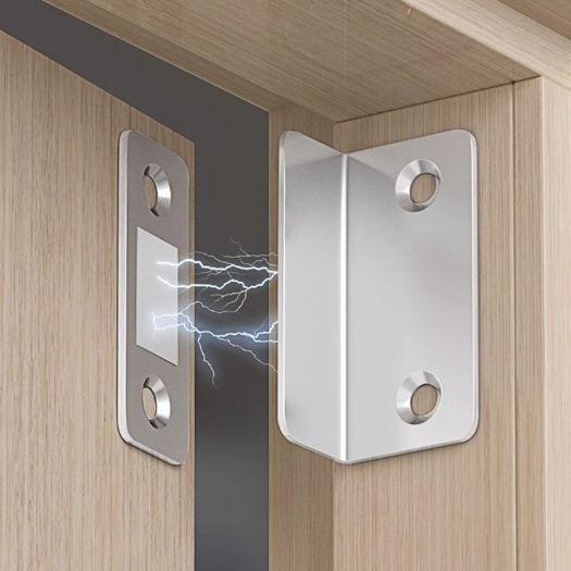 Imã Trava de Armário Porta Gaveta Magnético Sistema de Fechamento para Móveis MODELO L