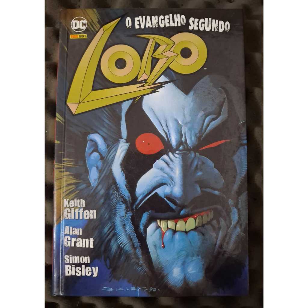 O EVANGELHO SEGUNDO LOBO - DC DELUXE - EDIÇÃO ESPECIAL - EXCELENTE ESTADO DE CONSERVAÇÃO