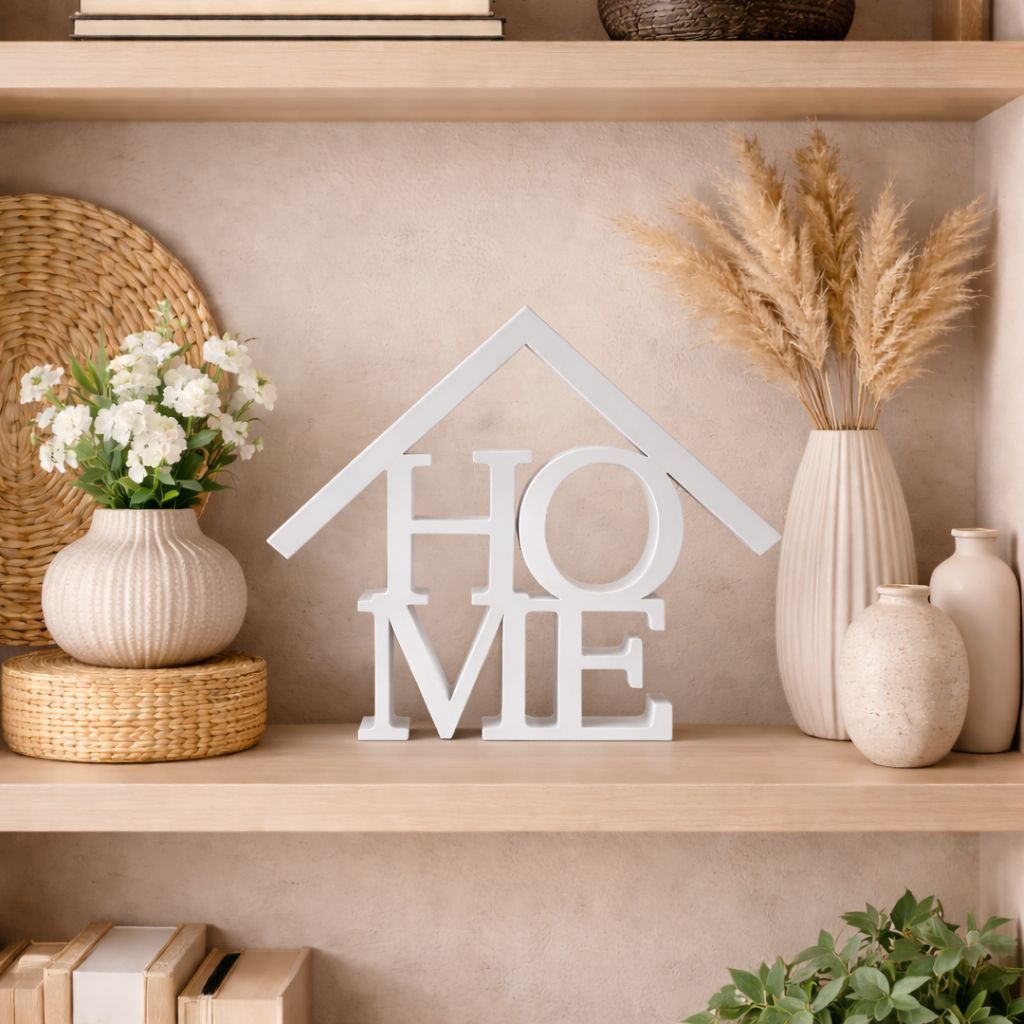 HOME LETREIRO Decorativo Minimalista Moderno Elegante para sala, quarto E escritório em Oferta na Shopee