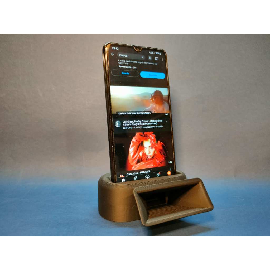 Amplificador Caixa de Som para Celular Smartphone Corneta Acústica Passiva Até 6,7 Pol Universal