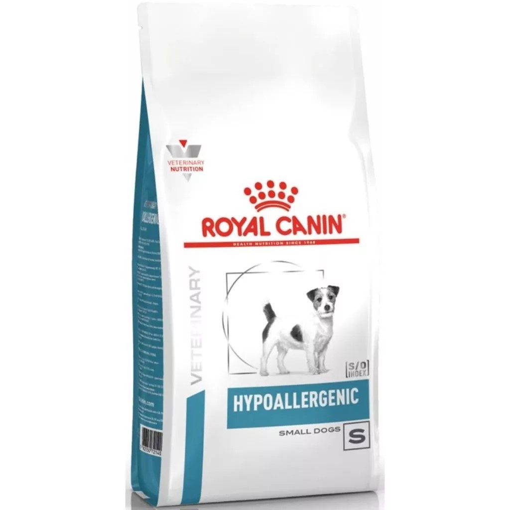 ROYAL CANIN Ração Veterinary Hypoallergenic Small, Cães Adultos 2kg