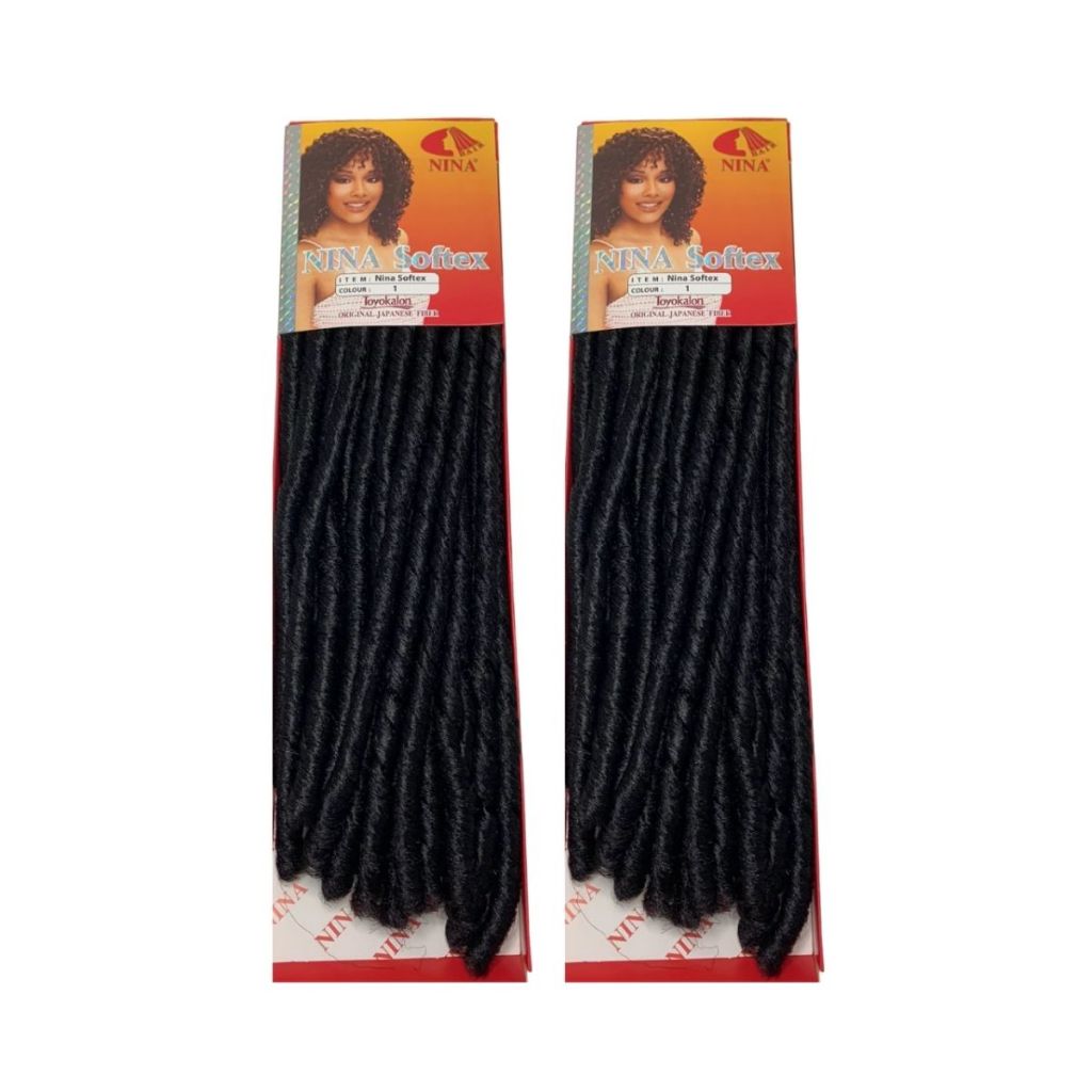 Nina Soft Dread 72g Cabelo Cacheado Volumoso Natural Variação de 1 e 2 Unidades