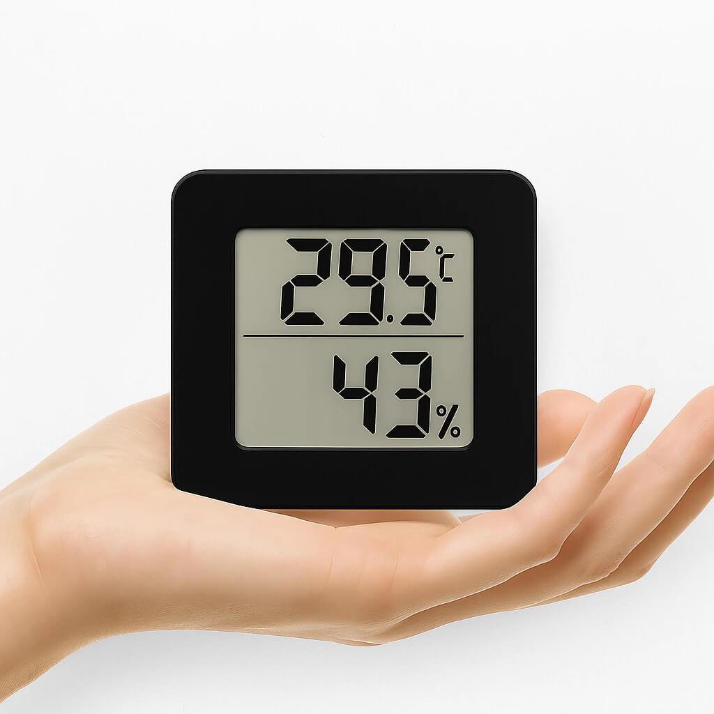 Termo-higrômetro Medidor Digital Temperatura Umidade com Sensor Interno