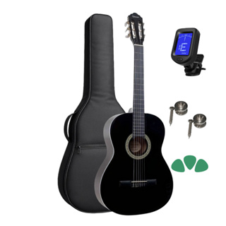 Violao Giannini Acust Nylon Start N14 Bk + Acessorios Brinde em Oferta na Shopee