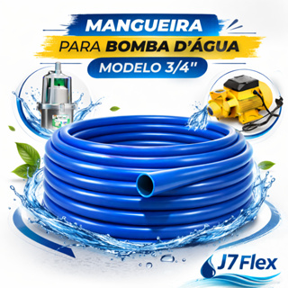 Mangueira 3/4 Alta Vazão Uso em Bomba, Poço, Lava-Rápido em Oferta na Shopee