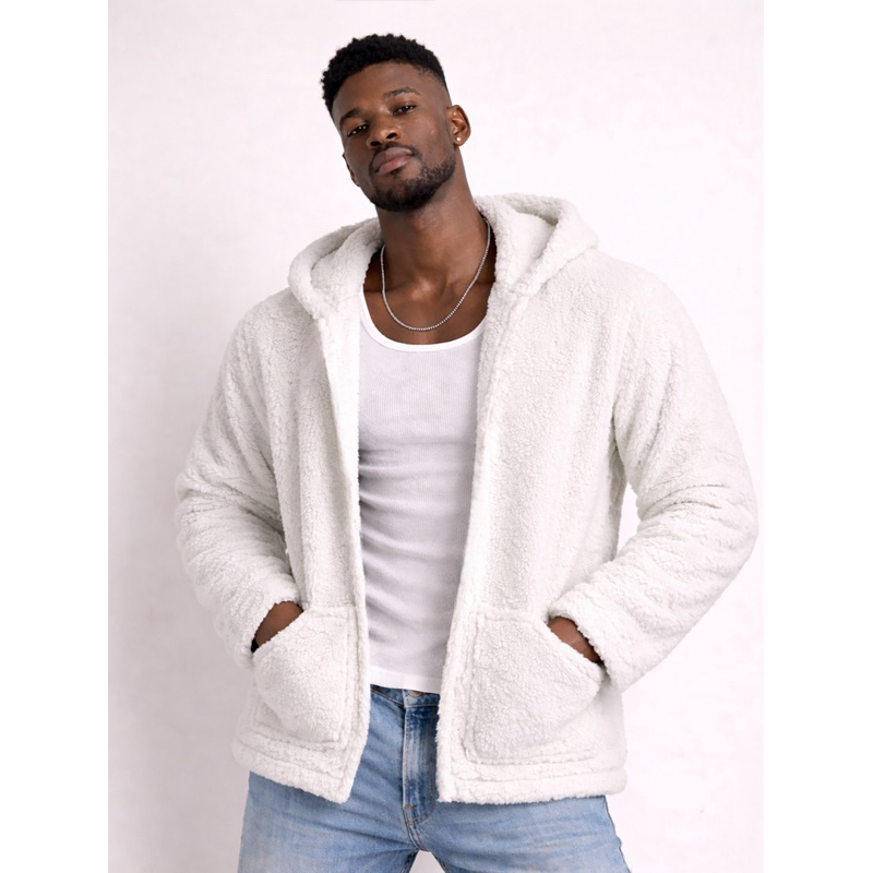 Casaco Teddy Pelucia Masculino