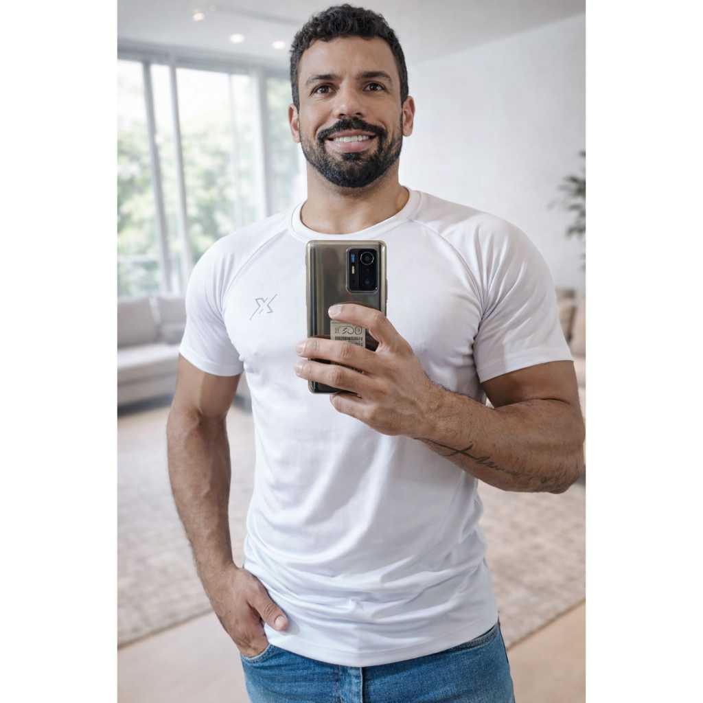 Camisetas Masculina Dry Fit Academia Corrida Treino Caminhada Dia a Dia Poliester Premium