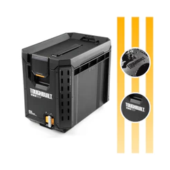 Caixa de Ferramentas Modular Compacta Bandeja Divisórias Removíveis StackTech TB B1 B 60C ToughBuilt