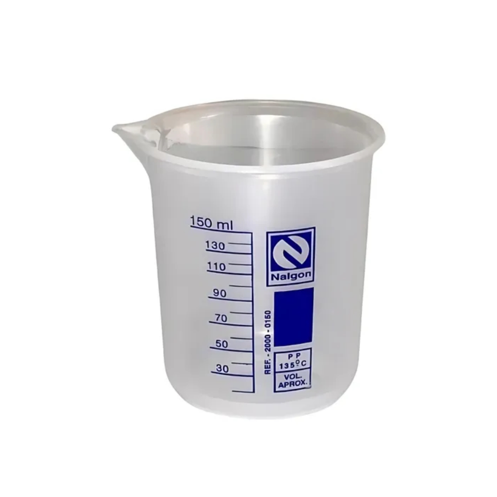 BECKER DE PLASTICO GRADUADO 150ML - NALGON