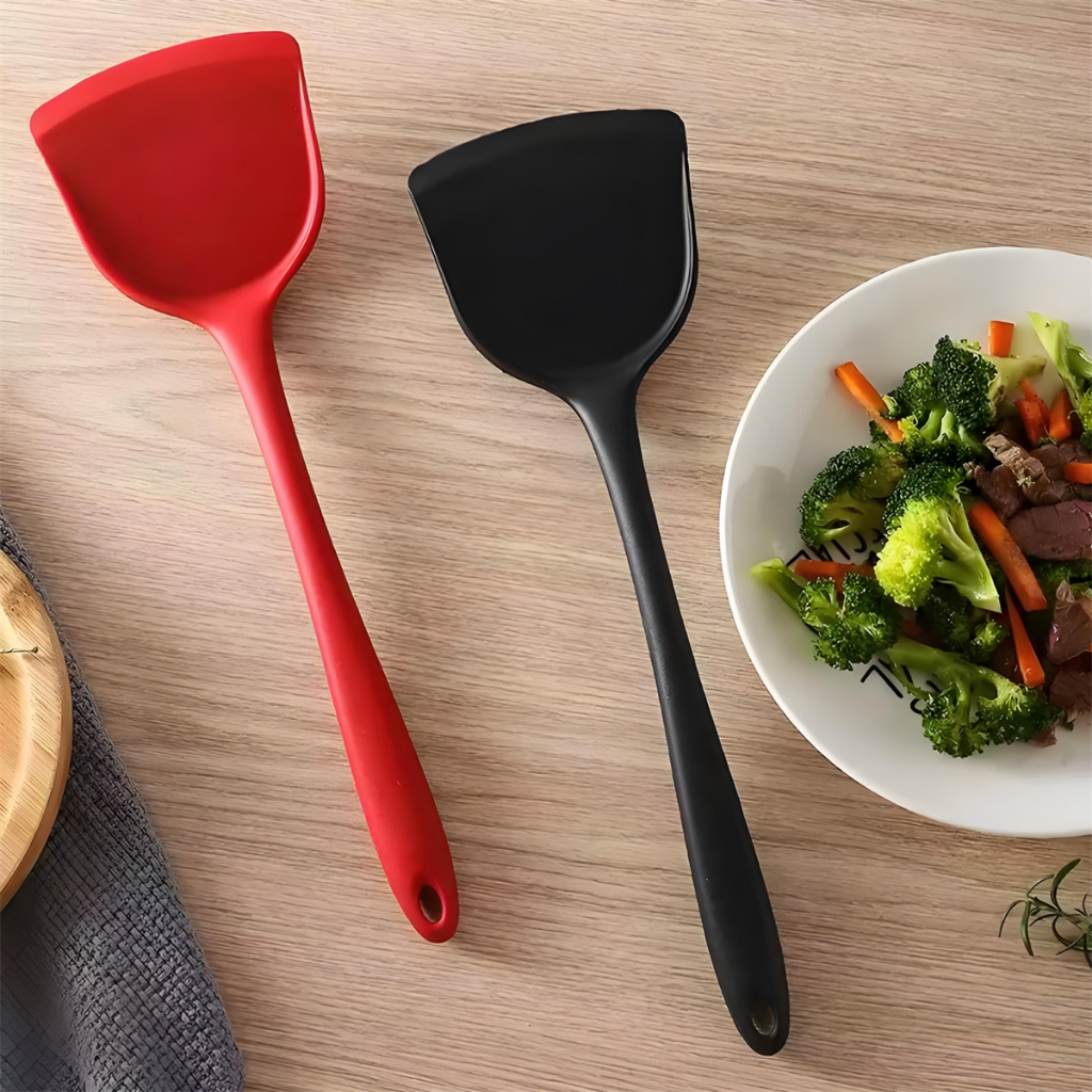 Espátula de Silicone para Frigideira Antiaderente Com 32cm