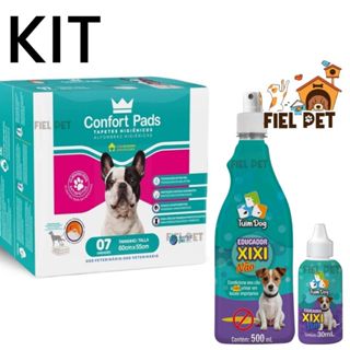 Kit Educador Sanitario Cães + Tapete Higiênico Confort 55x60 em Oferta na Shopee