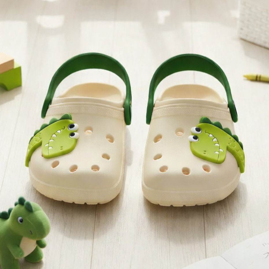 Sandália Infantil Menino Animais Bichos Leve Divertido Confortável Delicado Antiderrapante Escola