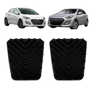 2 Capa Borracha Do Pedal Freio Embreagem I30 I-30 2011 2012