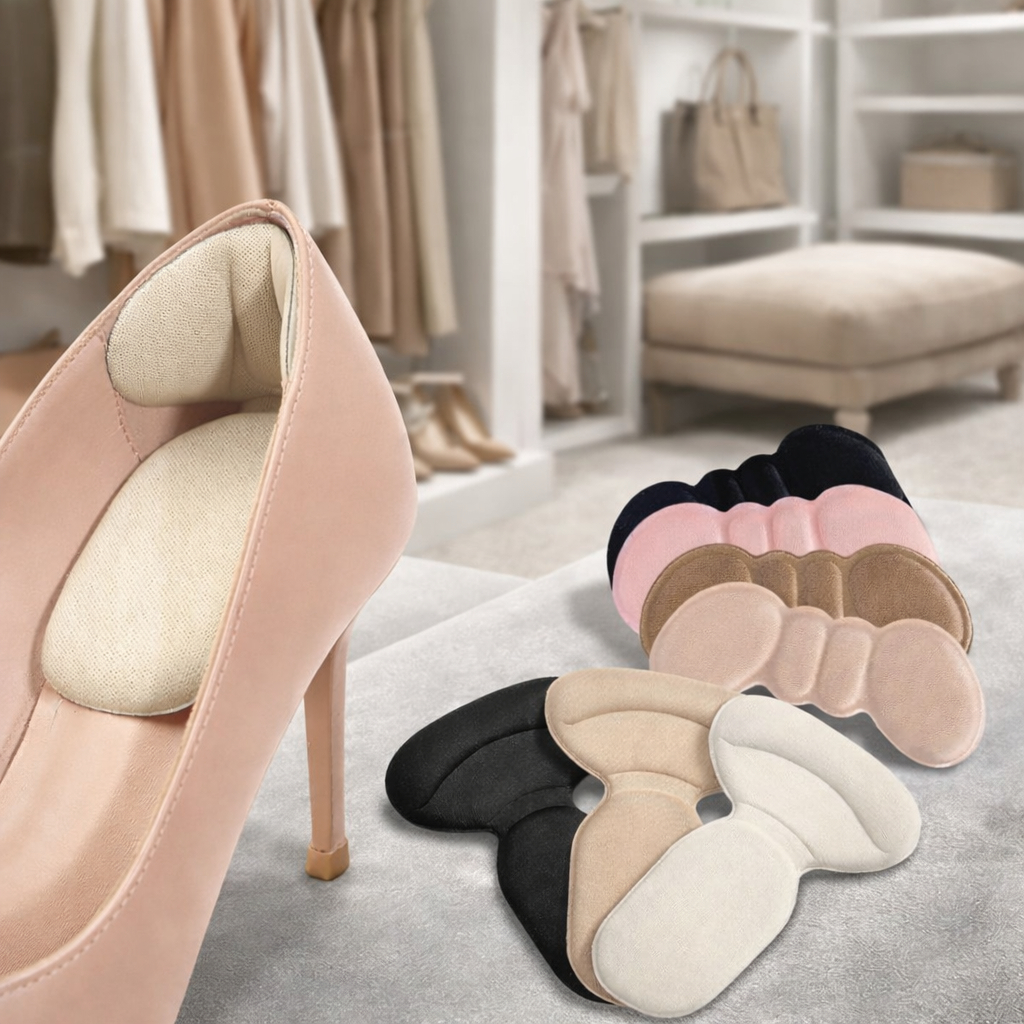 1 a 4 Pares Protetor Protetores De Calcanhar Almofada Confortável Adesivo