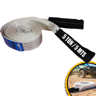 Cinta Reboque 5 Toneladas 5 Metros 4x4 Olhal Reforçado Costura Reforçada Brava Adventure em Oferta na Shopee