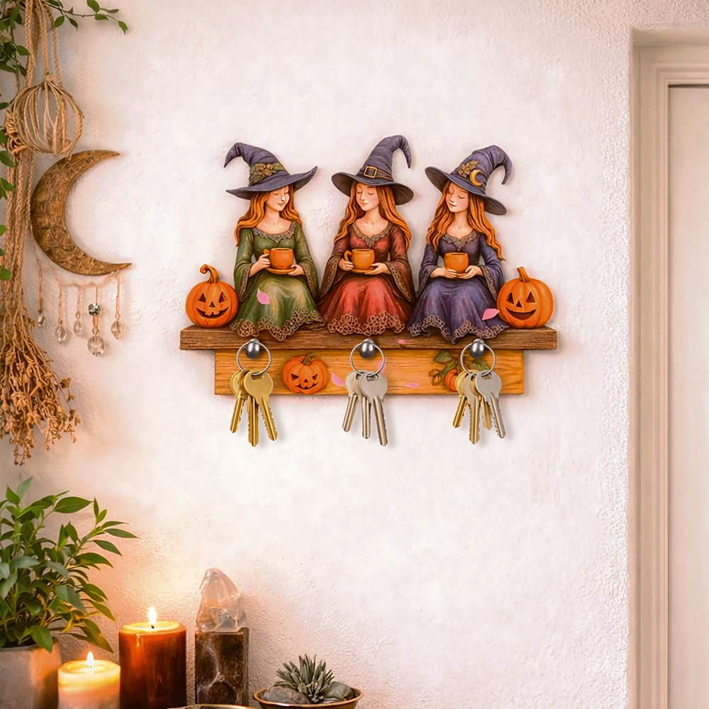 Porta-Chave Bruxinhas - Decor Home(Não é relevo)