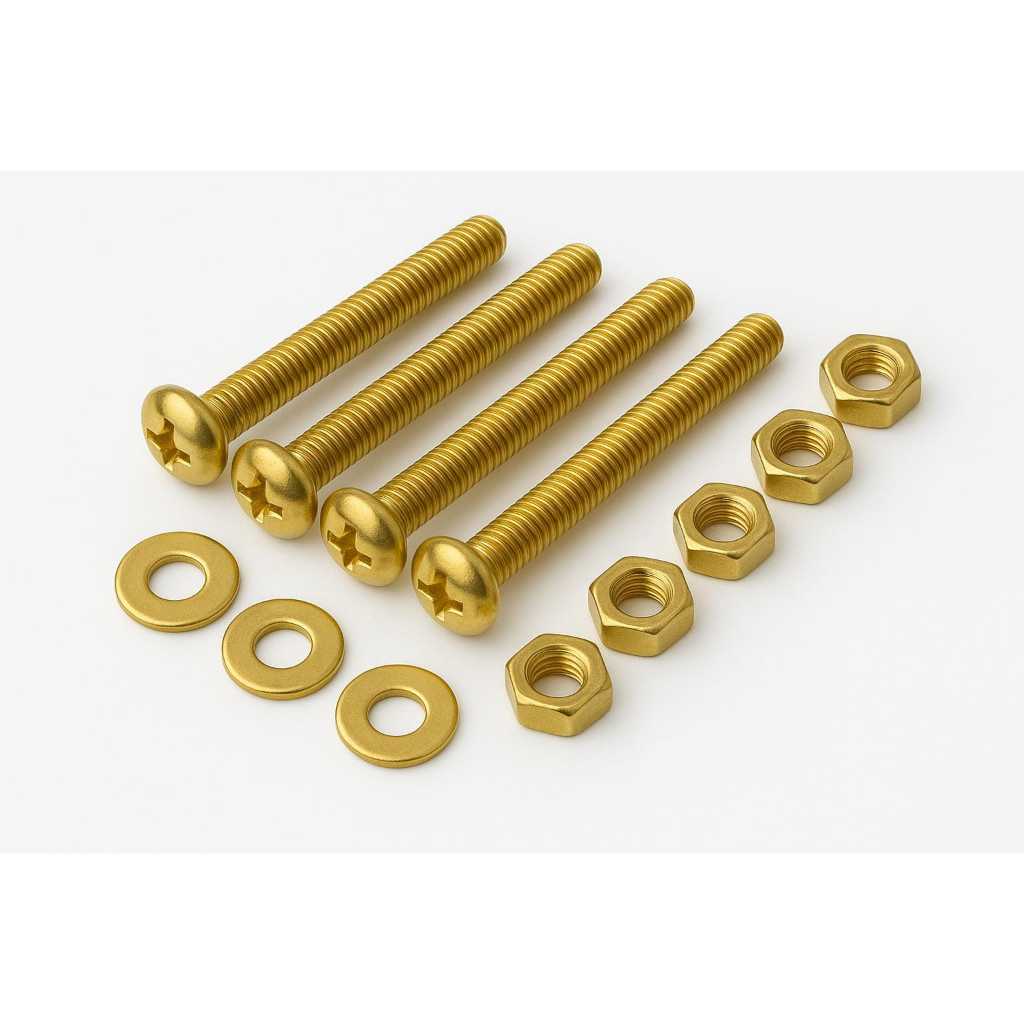 20 Parafusos Panela M3 X 30mm, 20 Porcas E 40 Arruelas
