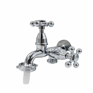 Torneira Tanque Maquina Dupla de Metal Para Lavar Roupa C33 em Oferta na Shopee