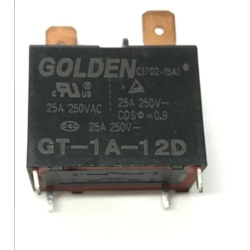 Relé 12v Gt-1a-12d Para Placa De Ar Condicionado Split 12v