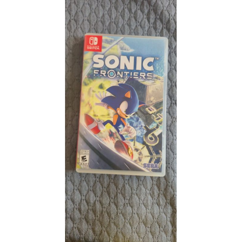 Jogo para Nintendo switch usado mídia física original Sonic Fronteirs