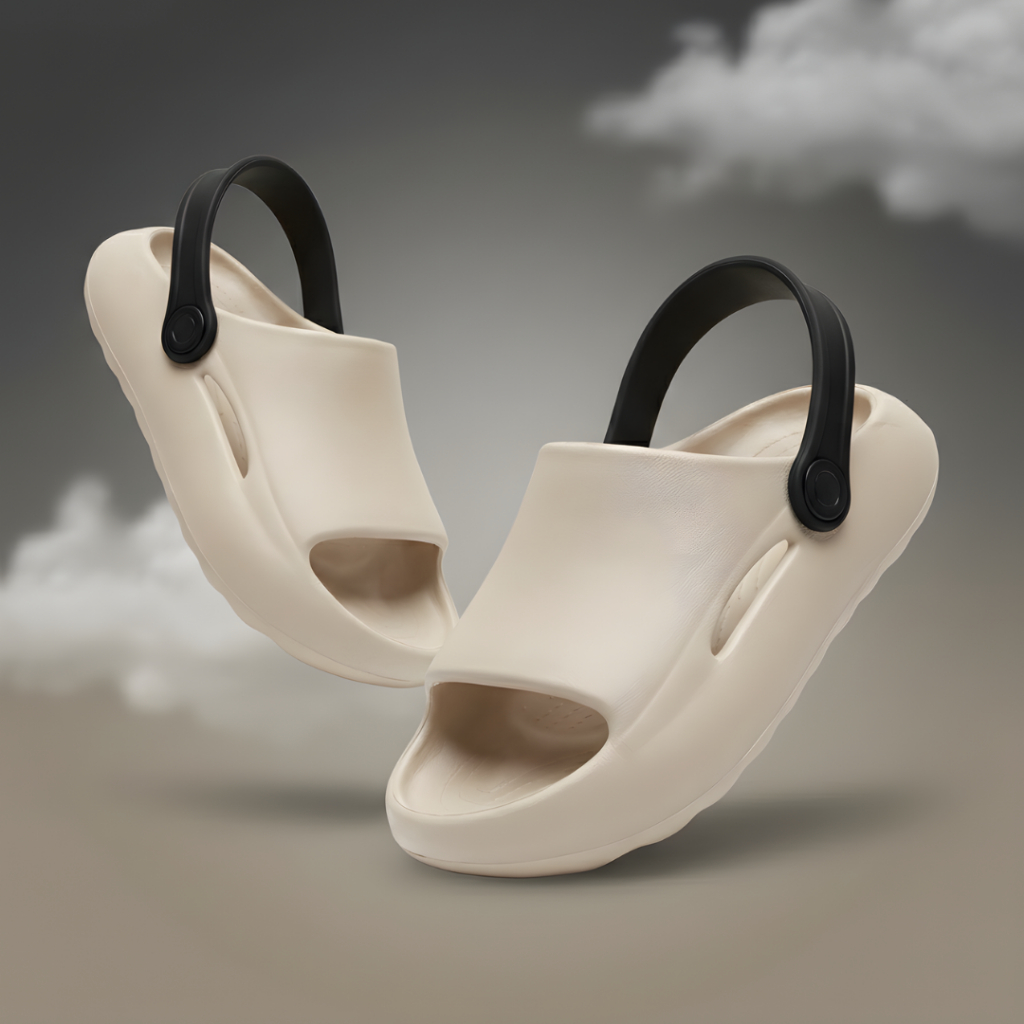 Chinelo Nuvem Infantil Meninos com Correia 2 em 1 – Leve, Antiderrapante e Confortável em Oferta na Shopee